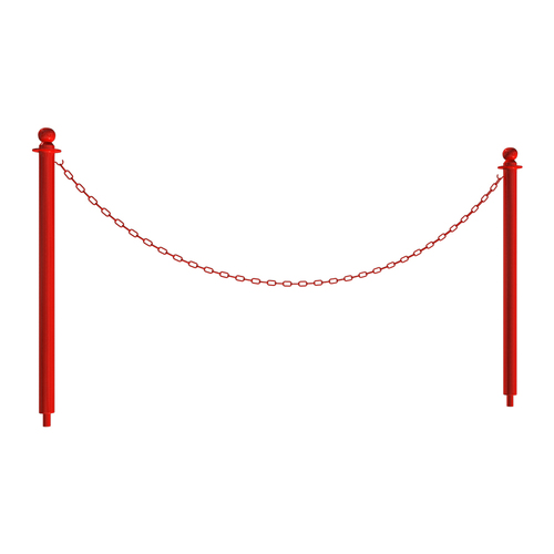 Classic Chain Post - Floor Socket