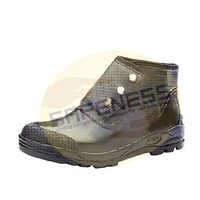 Rubber Shoes With Button
