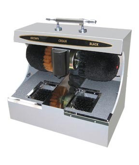 Shoe Cover Dispenser & Shoe Shiner