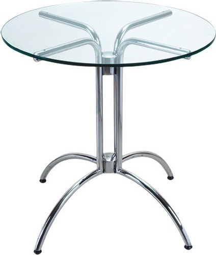 Cafeteria Glass Top Table
