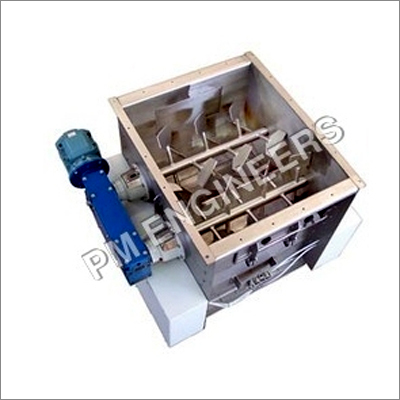 Semi-Automatic Double Shaft Mixer
