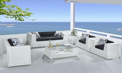 Cane Outdoor Sofa
