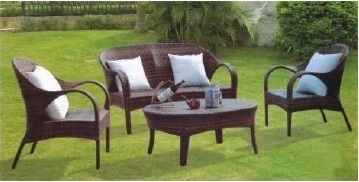 Cane Sofa set