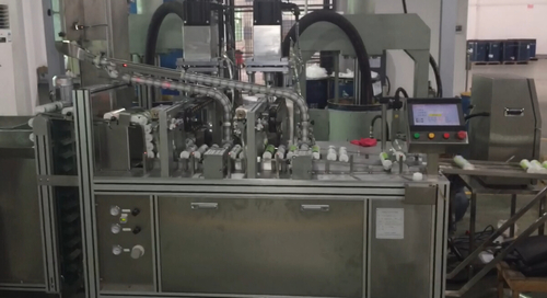 Full Automatic Cartridge Filling Machine with Double Filling Heads