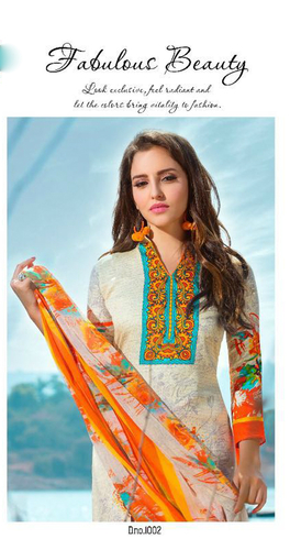 Multi-Color Cotton Casual Wear Suit