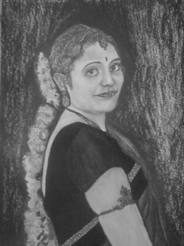 Charcoal Painting