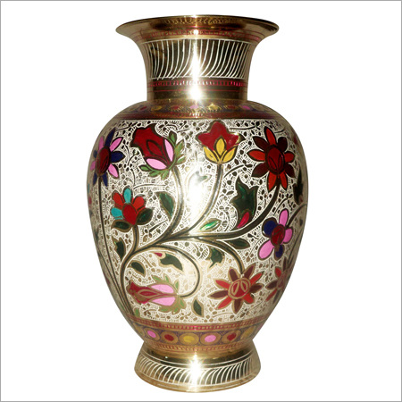 Decorative Brass Vase