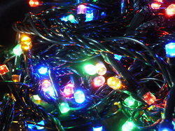 RGB and Orange Decorative Toran Light