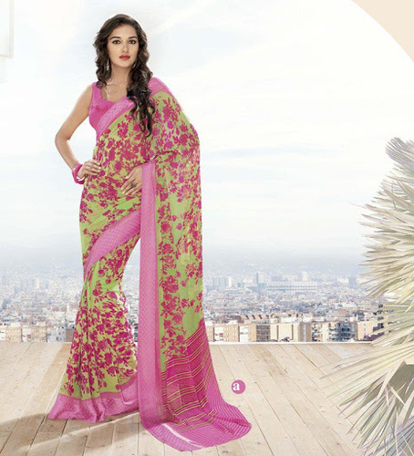 Printed Saree