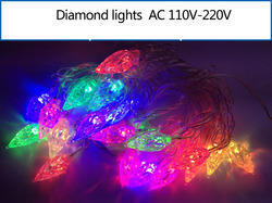 Multi Color Led Serial Light Diamond Shape