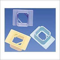 Embedding Ring - Plastic & Stainless Steel, 25 X 25 Mm Size, 60g Weight, White, Yellow & Blue Colors, Ideal For Chemical Laboratory Use