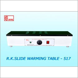 Slide Warming Tables