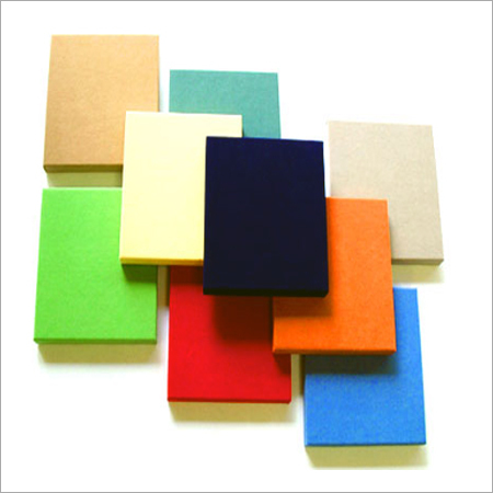 Multicolor Fabric Wood Wool Boards