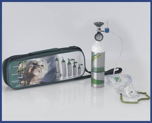 First Aid Home Kit with Oxygen Cylinder