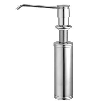 Hand Sanitizer - Stainless Steel Piston Valve, 250ml Polyethylene Container | Easy Dispensing, Durable Design, Wall Mountable