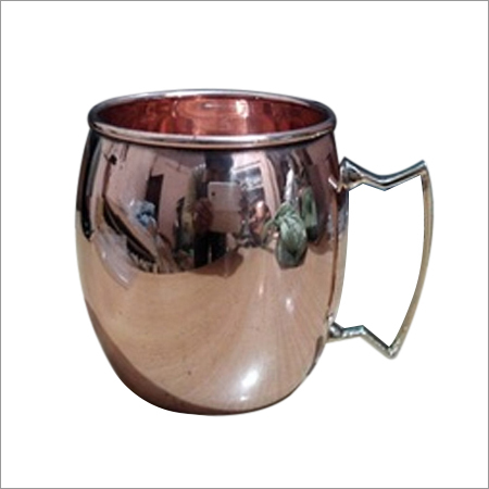 Copper moscow mule mug