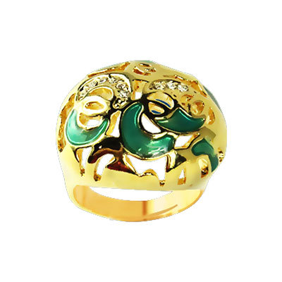 GOLD PLATED RING