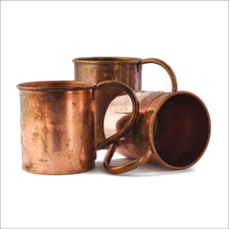 Rough copper beer mug