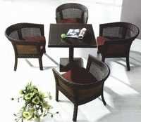 बाहरी धातु के फर्नीचर सेट