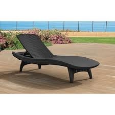 Wicker Sun Lounger