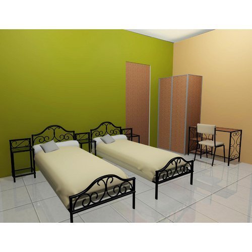 Single Wrought Iron Bed