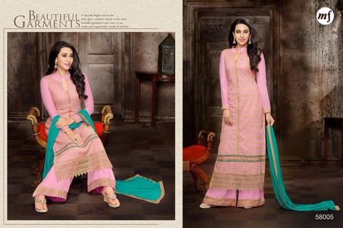 Designer Embroidered Georgette Salwar Suit