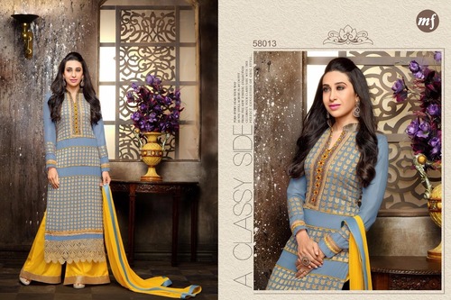 Designer Embroidered Georgette Salwar Suit