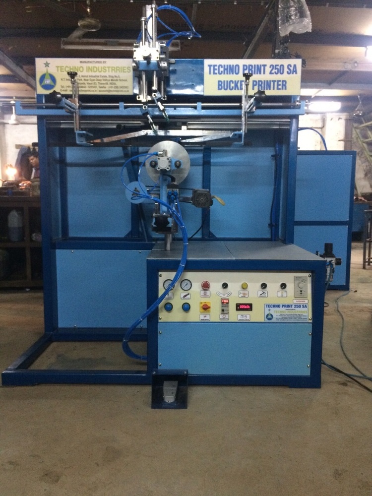 Semi Automatic Screen Printing M/Cfor Container