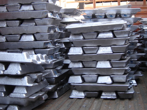 Silver Aluminium Ingots