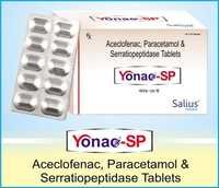 Aceclofenac, Paracetamol & Serratiopeptidase