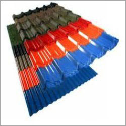 Color Coated Metal Profile Sheets Length: As Per Requirement Foot (Ft)