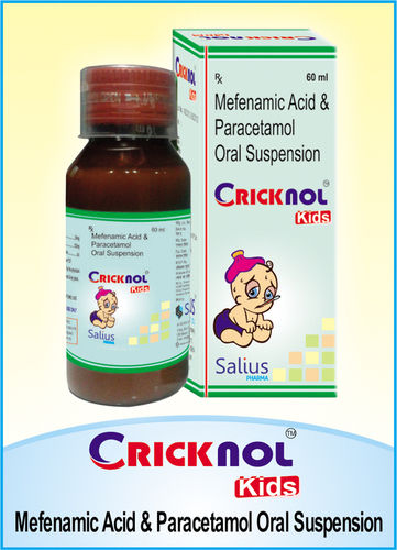 Mefenamic Acid And Paracetamol Suspension