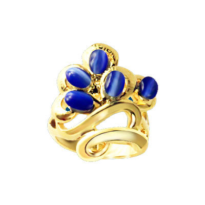 GOLD PLATED RING