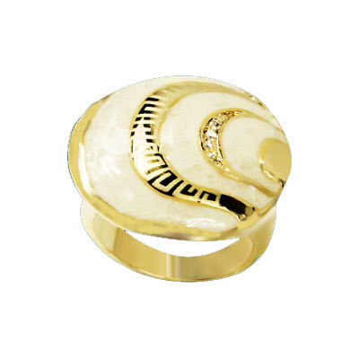 GOLD PLATED RING