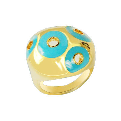 GOLD PLATED RING