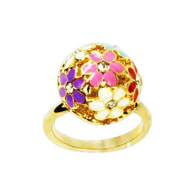 GOLD PLATED RING