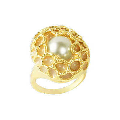 GOLD PLATED RING