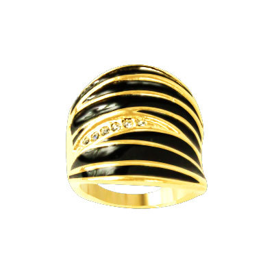 GOLD PLATED RING