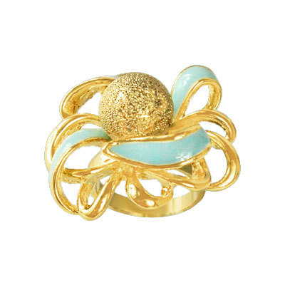 GOLD PLATED RING