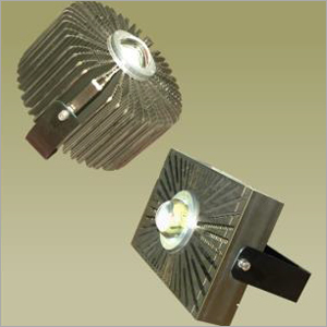 LED Weather Proof Flood Light Gold