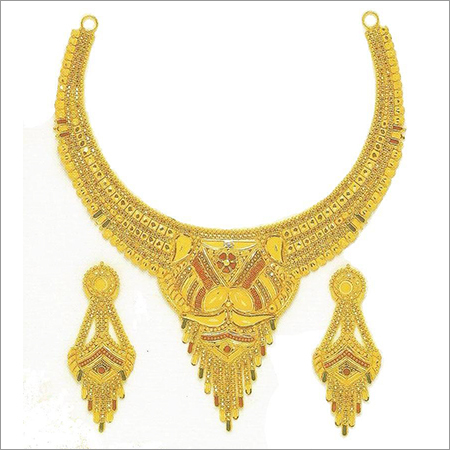 Artificial Gold Necklace Set