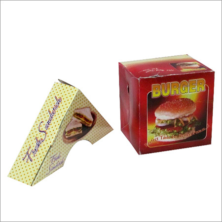 Sandwich And Burger packaging Box
