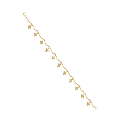 Gold Plated Hand Bracelets - 7-8 Inches, 0.5-1 Micron Plating | Lobster Clasp, Elegant Durable Stylish Accessory
