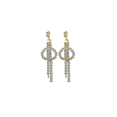 CZ STONE EARRINGS