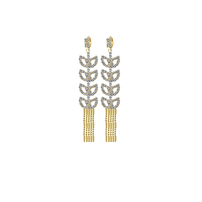 CZ STONE EARRINGS