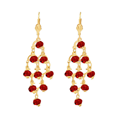 STONE DROP EARRINGS