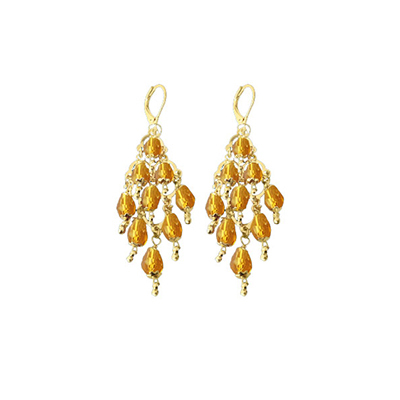 Stone Drop Earrings