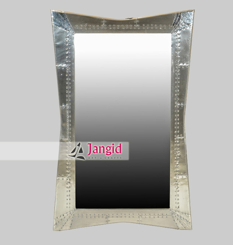 Wooden Aluminium Fitted Mirror Frame By JANGID ART AND CRAFTS