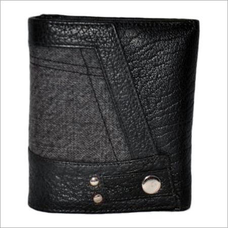 Mens Black Leather Wallets