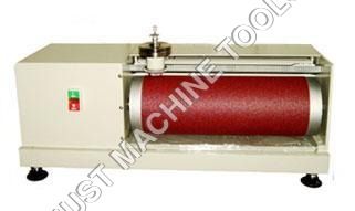 White & Red Rotating Drum Abrasion Tester (Din)